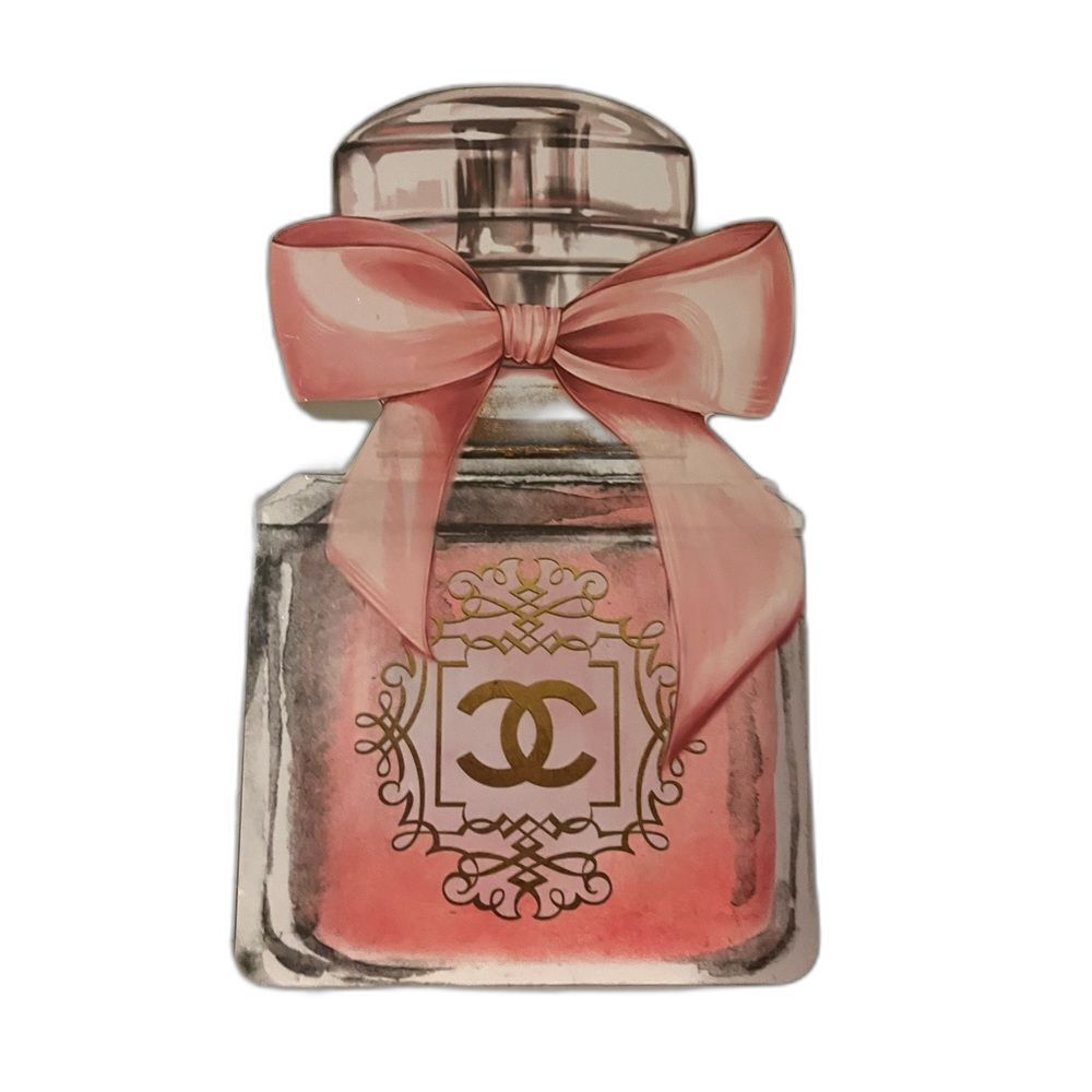 CHANEL PERFUME HOME 3D WOOD ACCENT DECOR - Picture 5 of 11